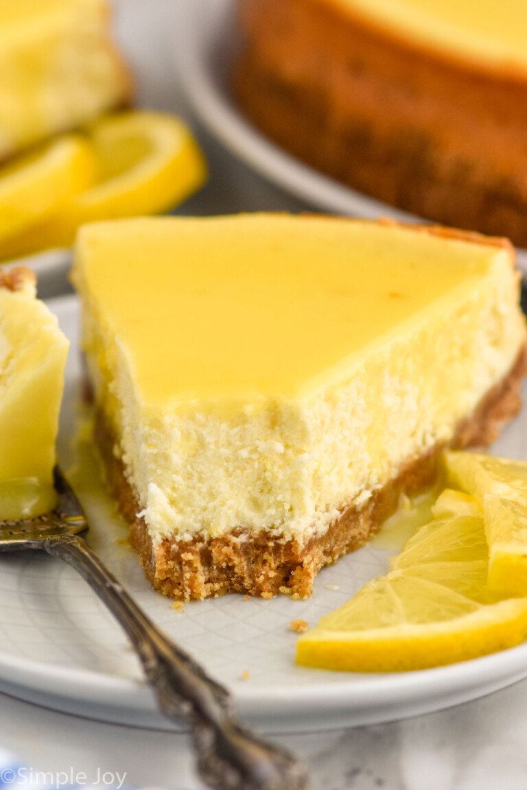 Lemon Cheesecake - Simple Joy