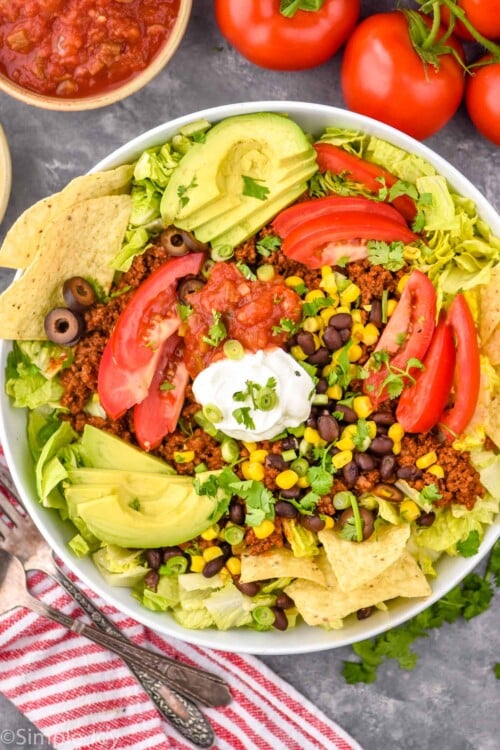 Taco Salad Recipe - Simple Joy