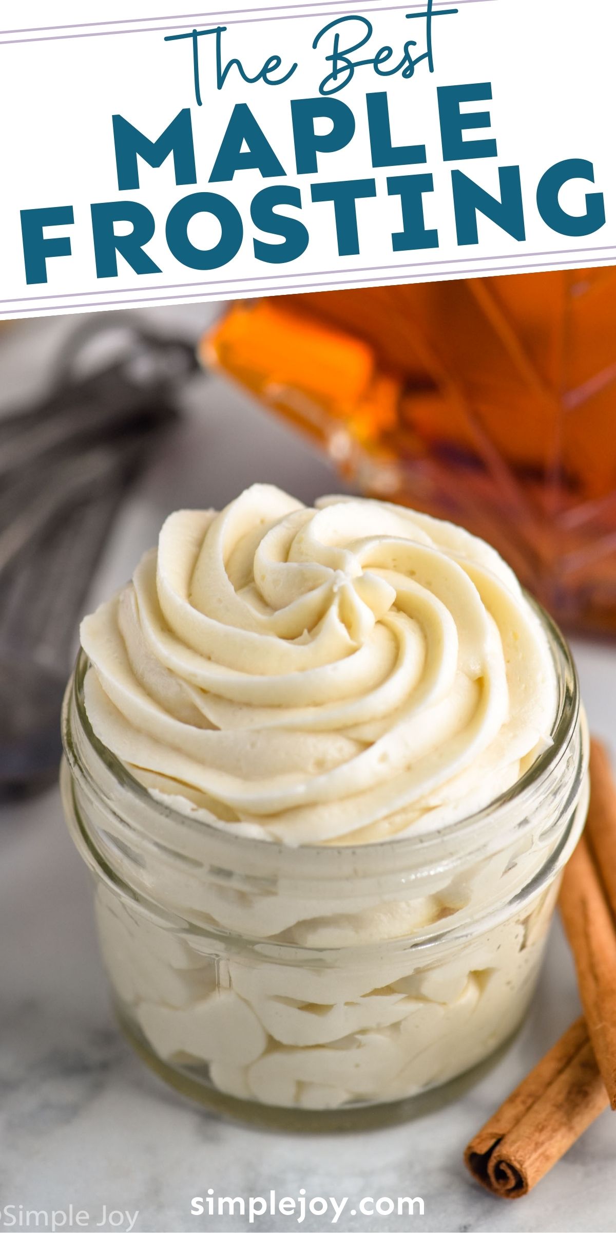 Maple Frosting Simple Joy