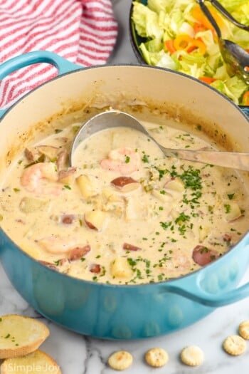 Seafood Chowder Recipe Simple Joy   Recipe For Seafood Chowder 350x525 