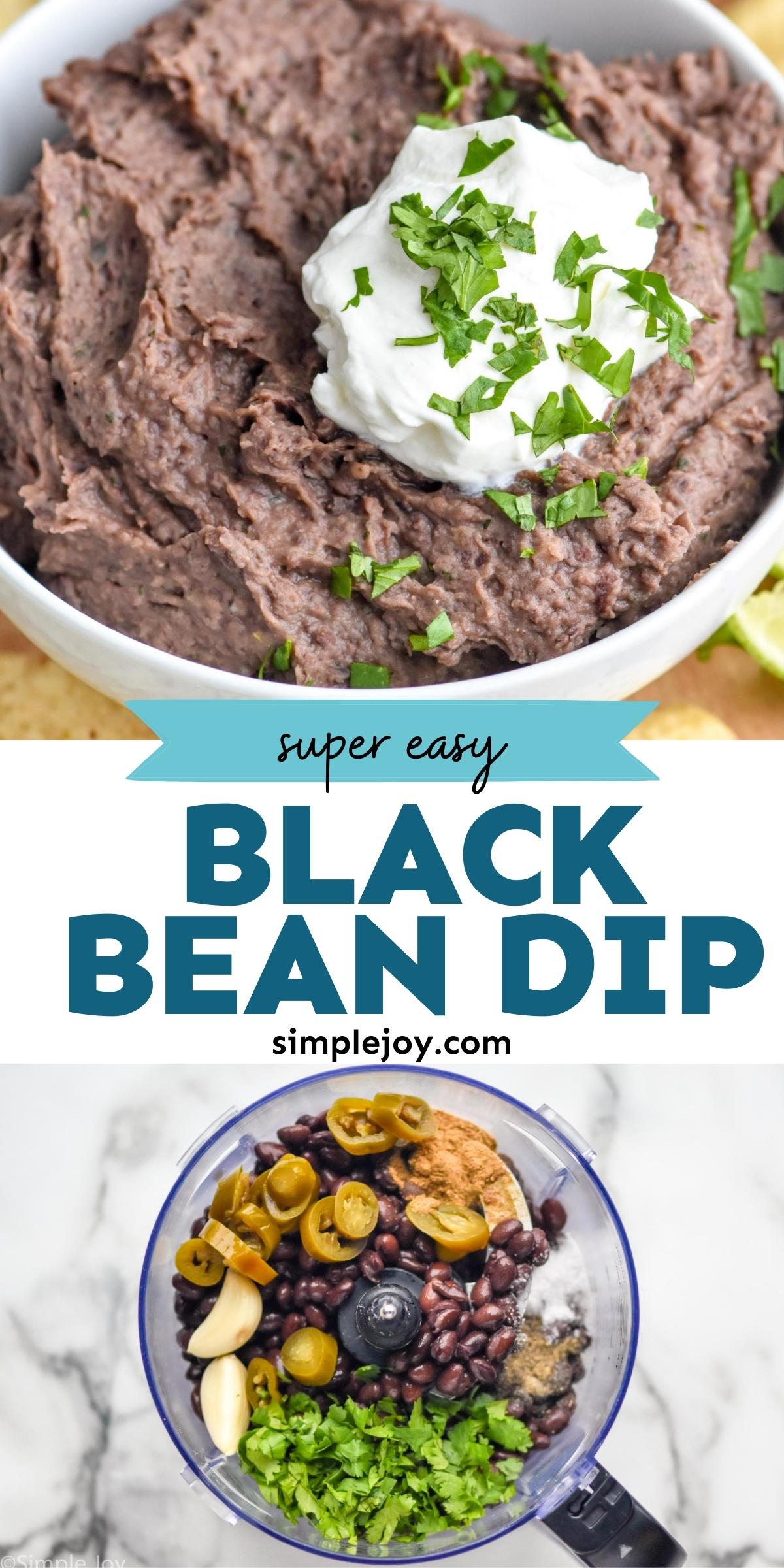 Black Bean Dip - Simple Joy