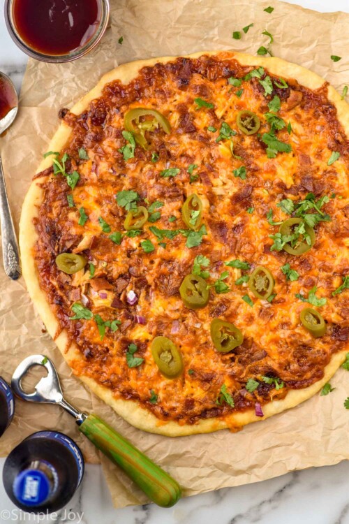 Bbq Chicken Pizza - Simple Joy