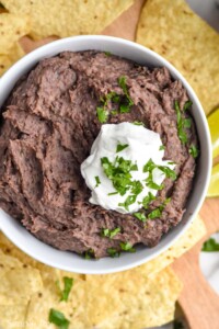 Black Bean Dip - Simple Joy