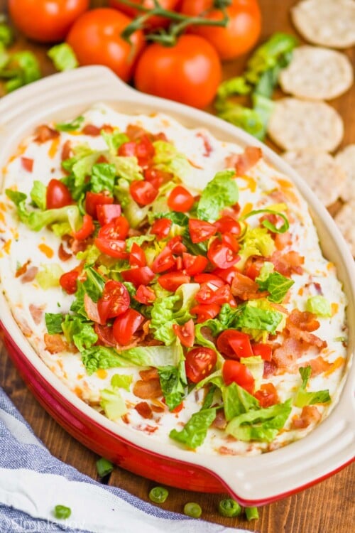 BLT Dip (Hot BLT Dip) - Simple Joy