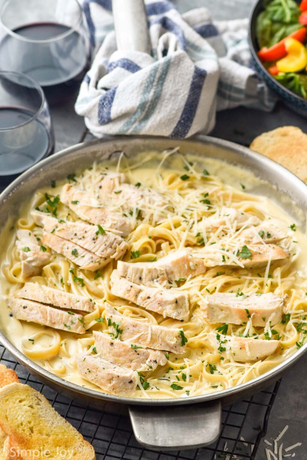 Chicken Alfredo - Simple Joy