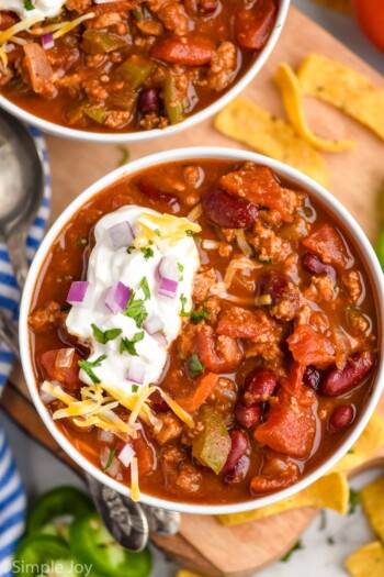 Healthy Turkey Chili Recipe - Simple Joy