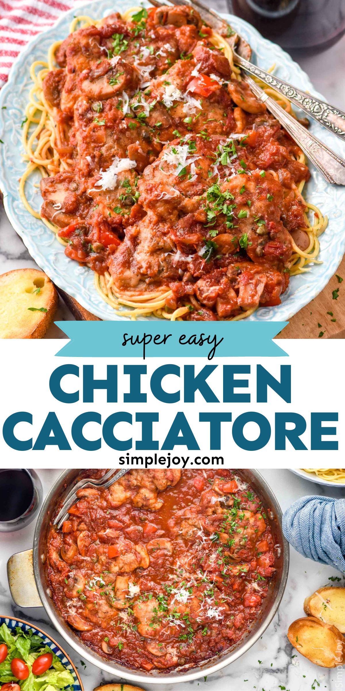 Chicken Cacciatore - Simple Joy