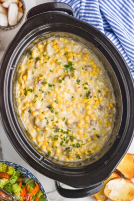 Crockpot Corn Chowder - Simple Joy