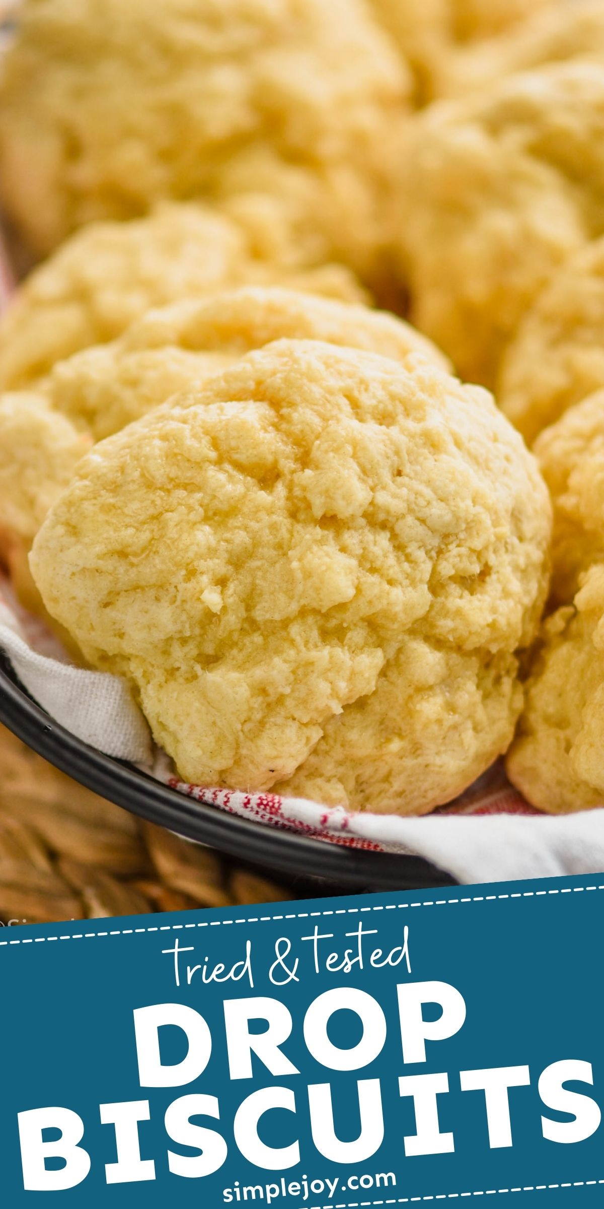 Drop Biscuit Recipe Simple Joy   Drop Biscuit Recipe Pin 