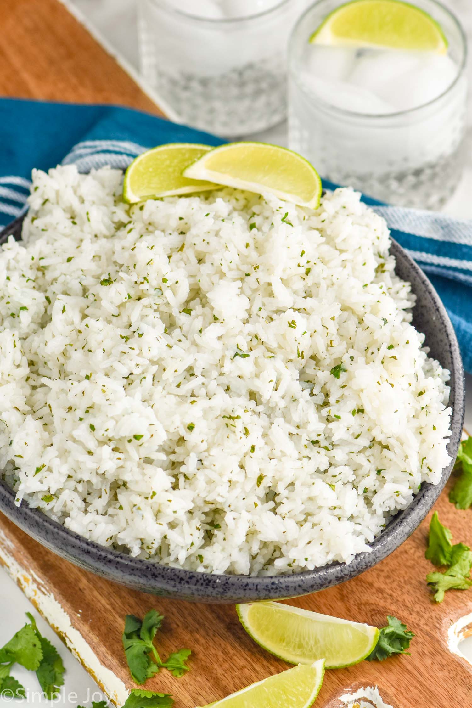 Cilantro Lime Rice - Simple Joy