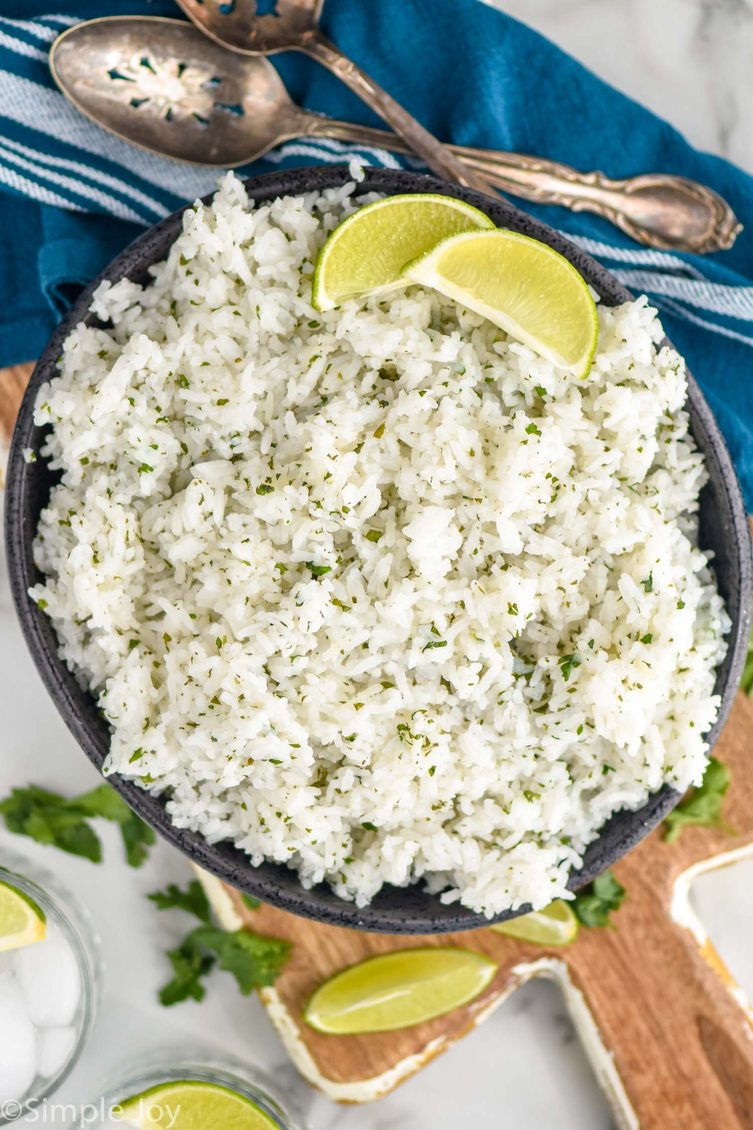 Cilantro Lime Rice - Simple Joy