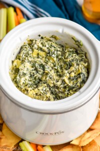 Crockpot Spinach Artichoke Dip - 98