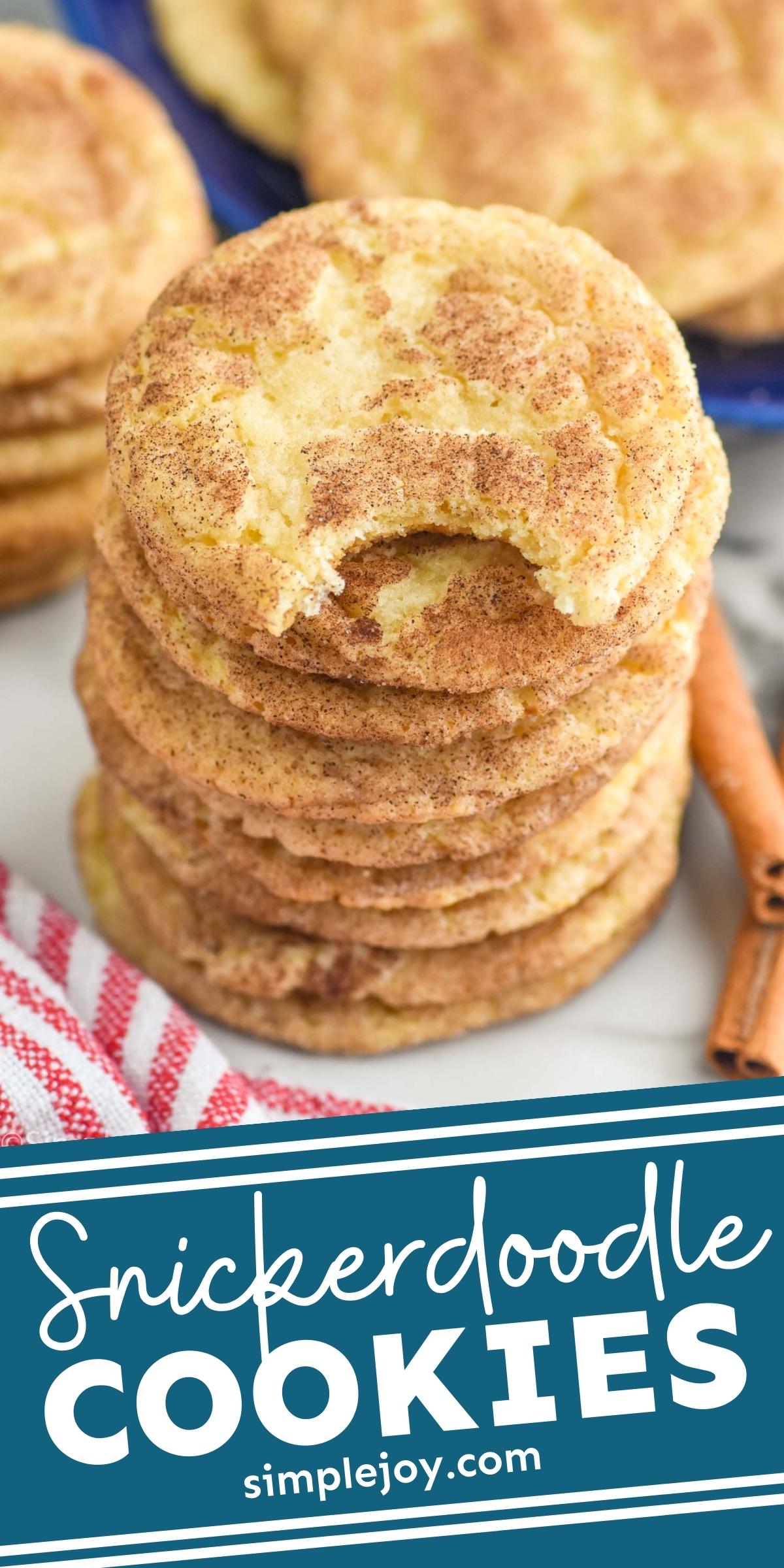 The Best Snickerdoodles - Simple Joy