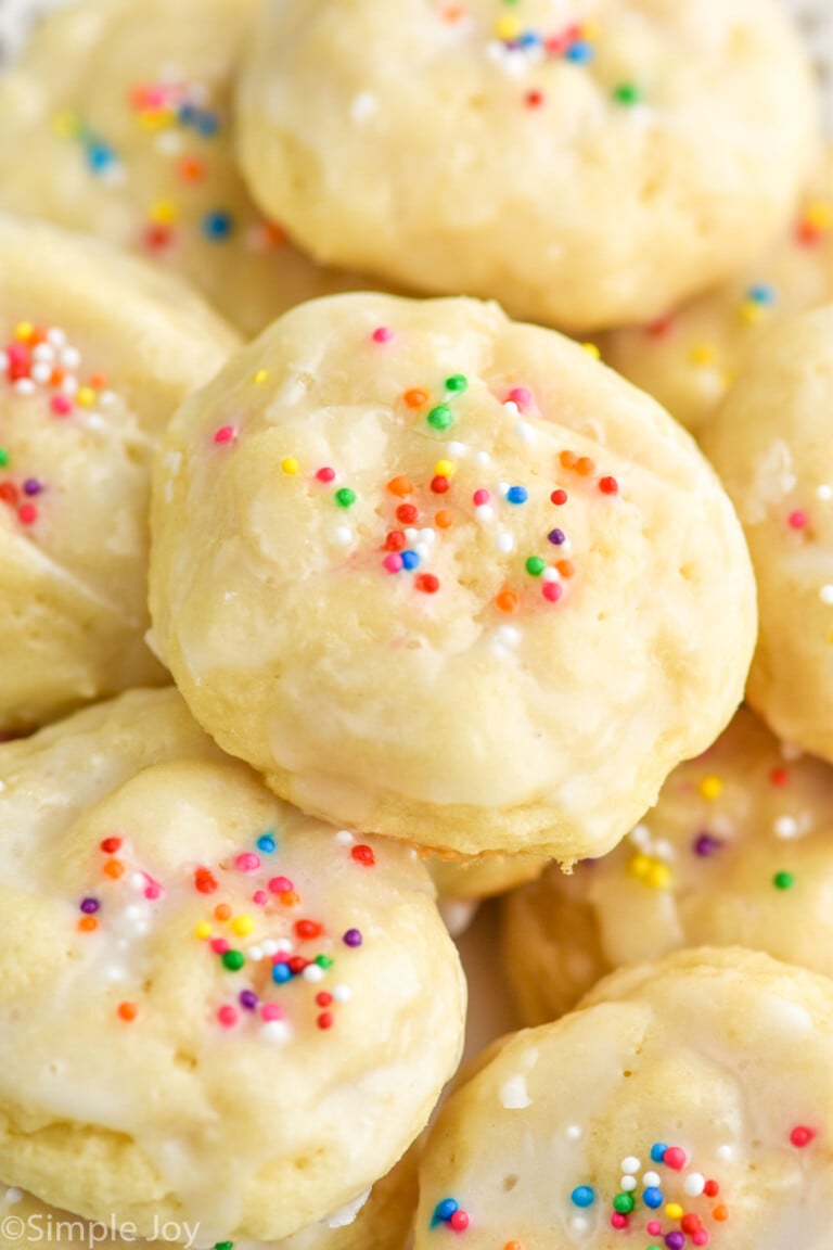 ricotta cookies with sprinkles