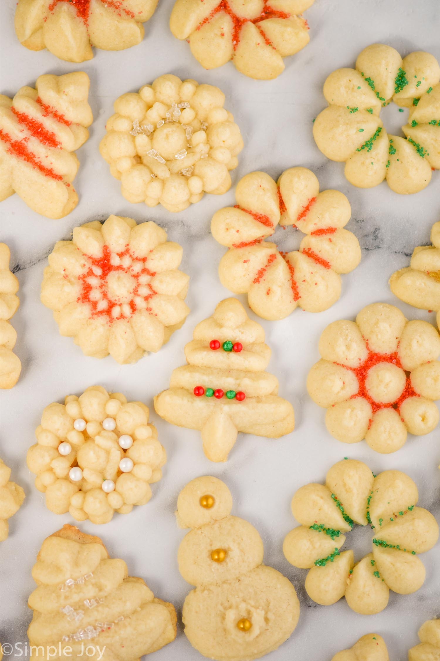 Spritz Cookies - Simple Joy