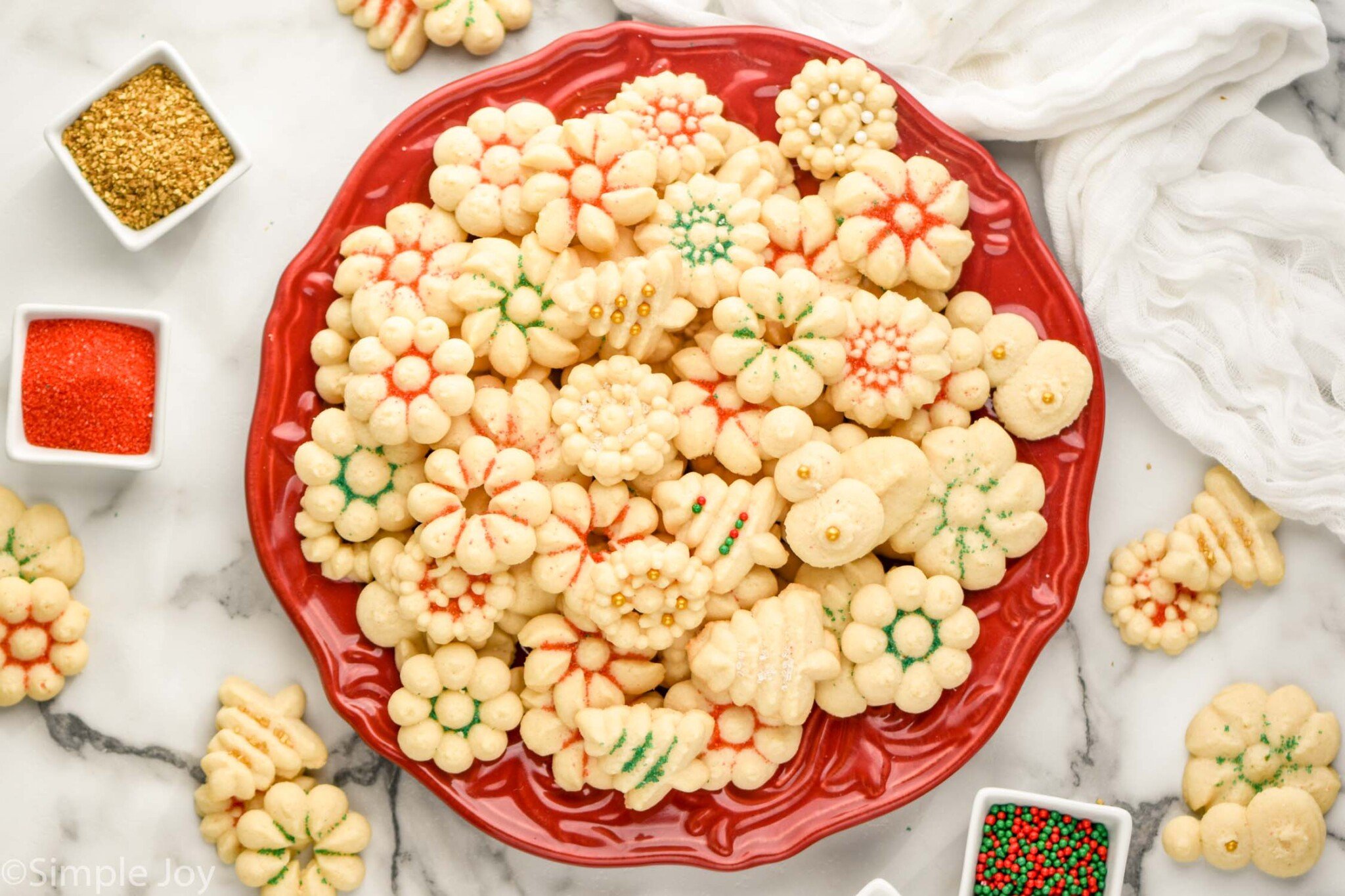 Spritz Cookies - Simple Joy