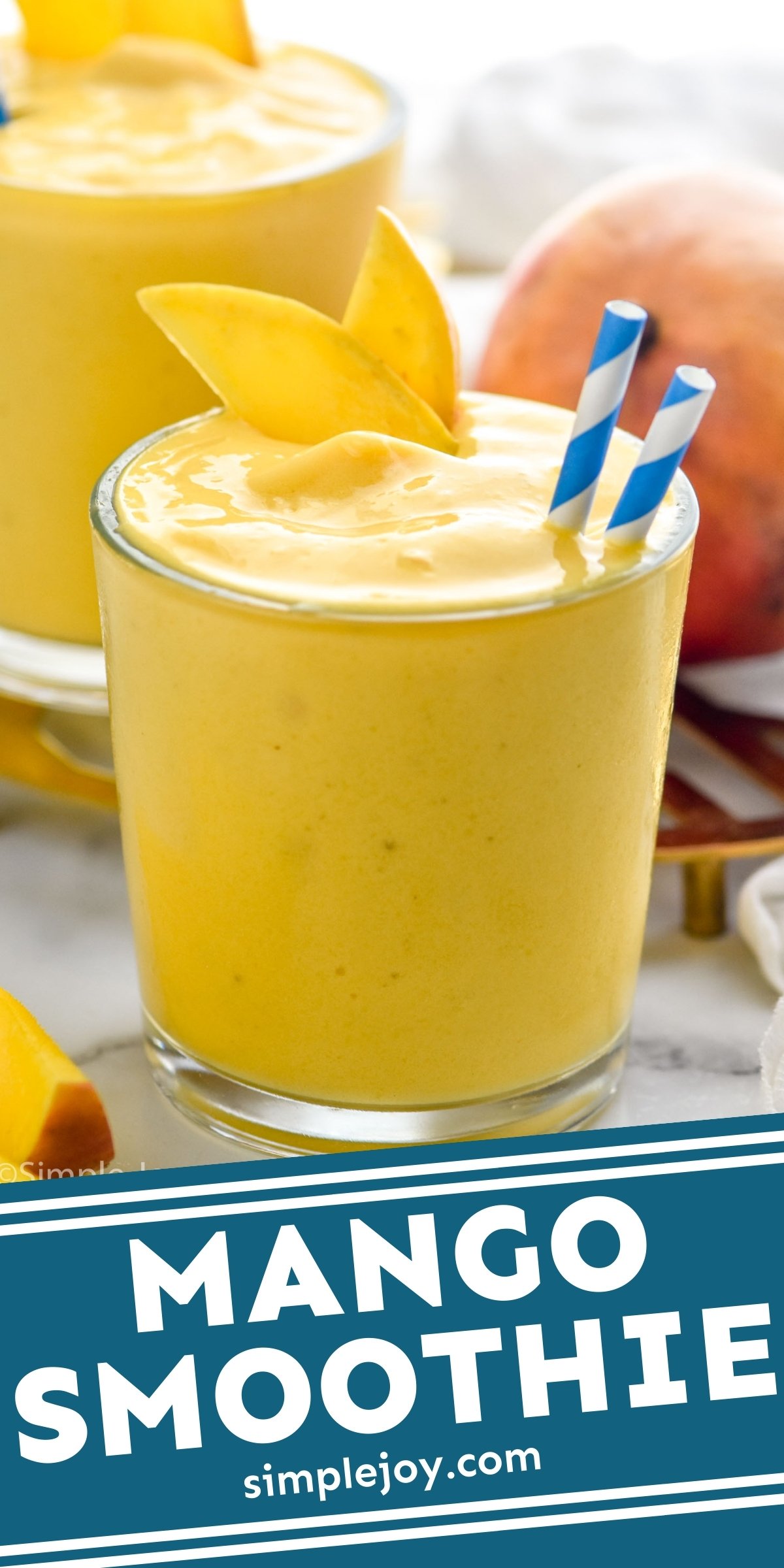 Mango Smoothie - Simple Joy