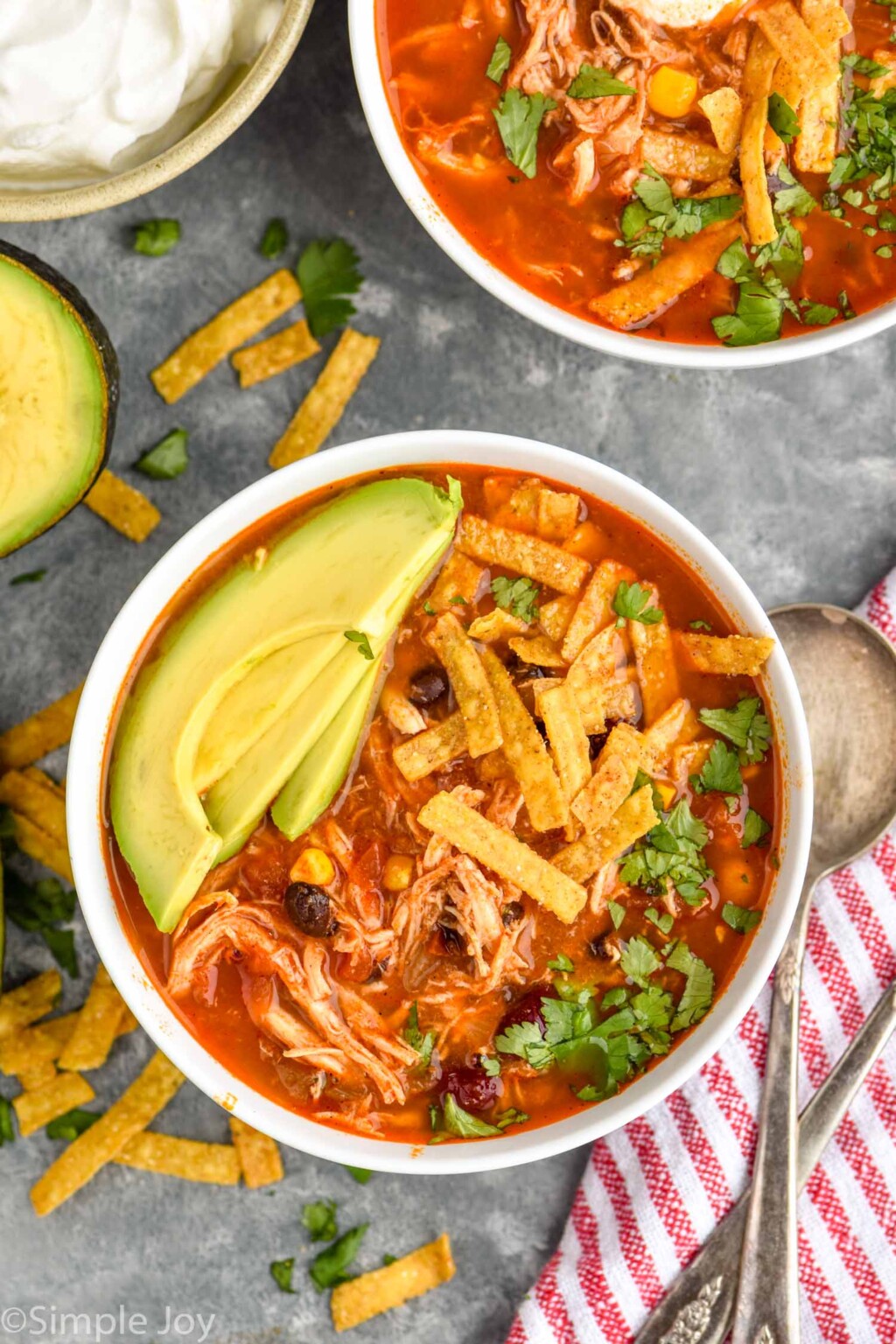 Chicken Tortilla Soup - Simple Joy