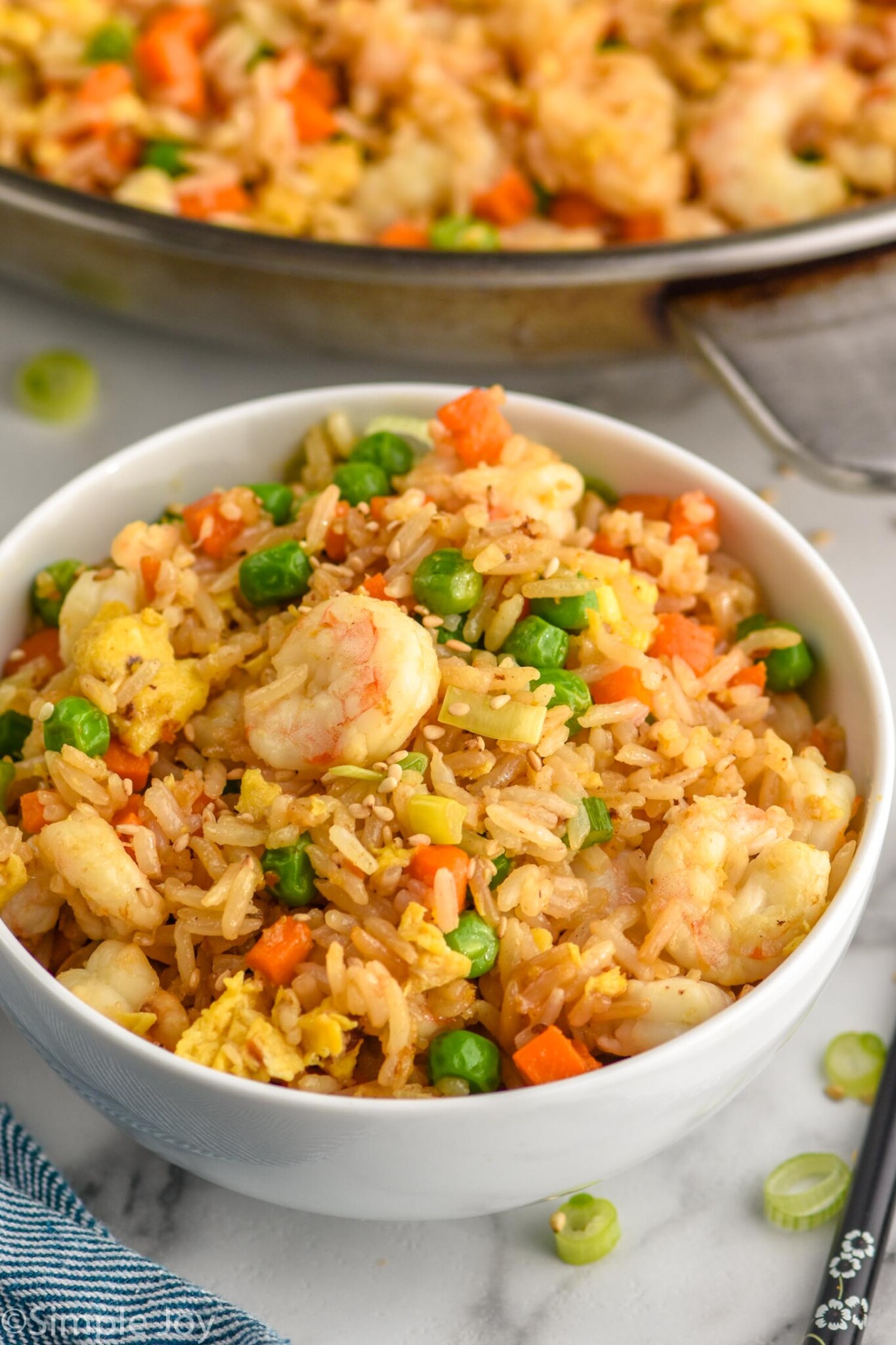 Shrimp Fried Rice - Simple Joy