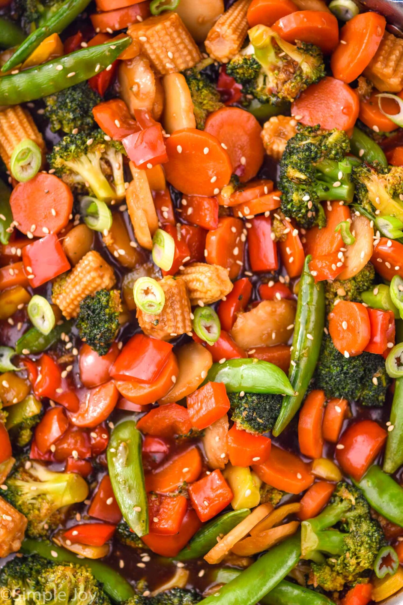 Vegetable Stir Fry - Simple Joy