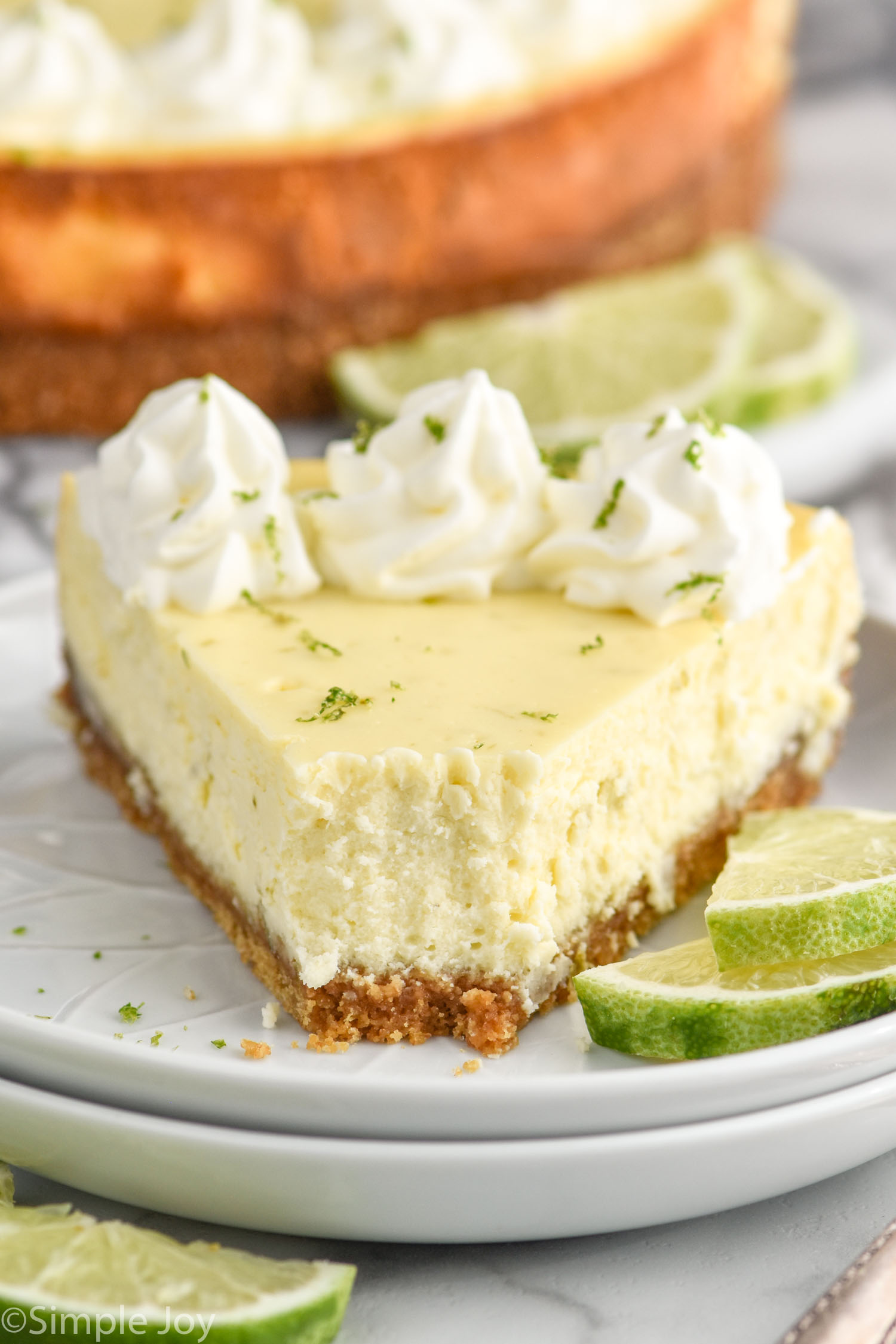 Key Lime Cheesecake - Simple Joy