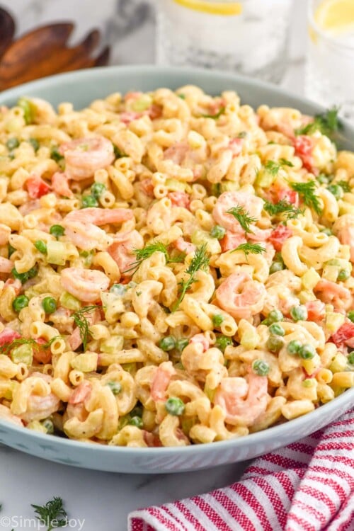 Shrimp Pasta Salad - Simple Joy