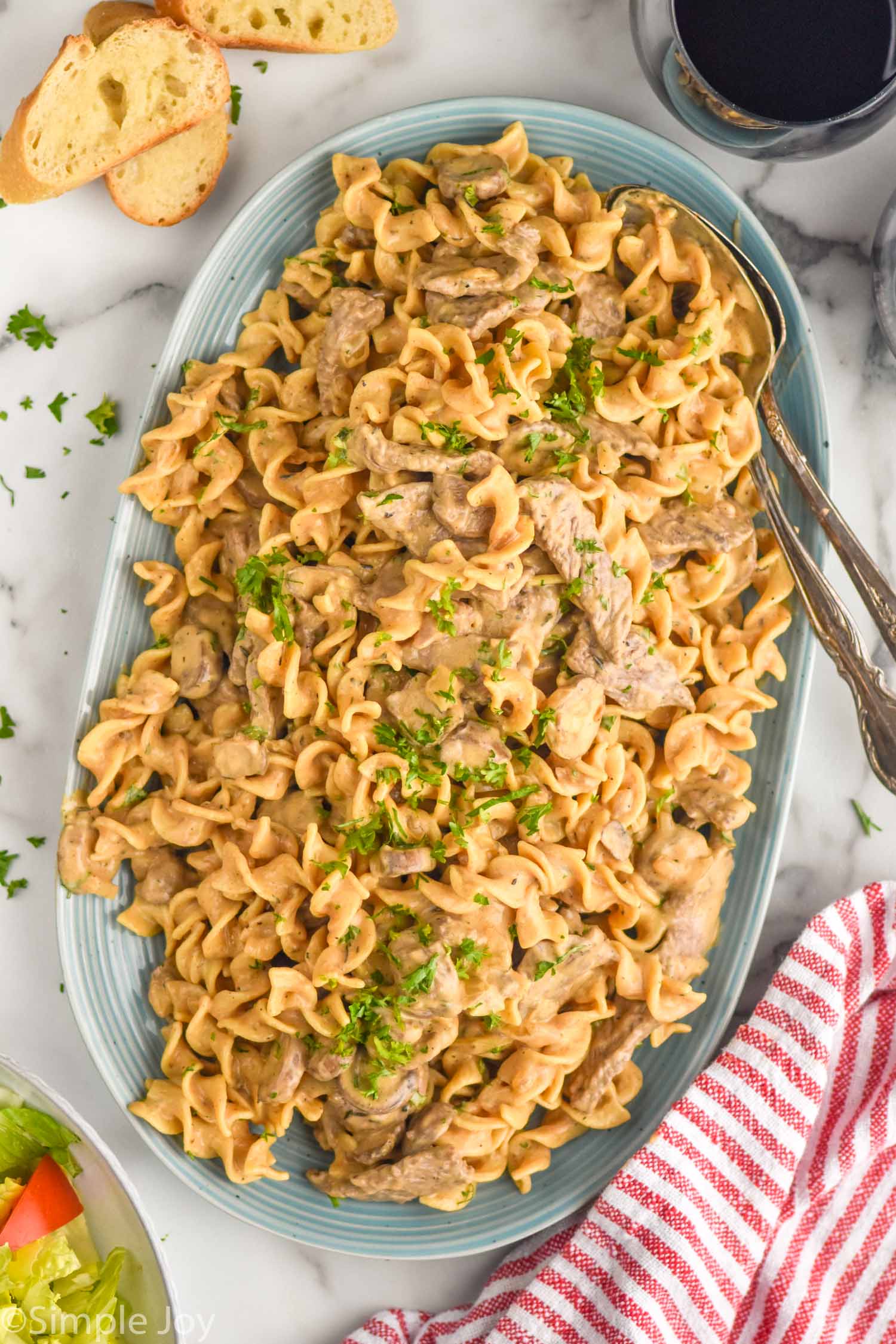 Beef Stroganoff - Simple Joy