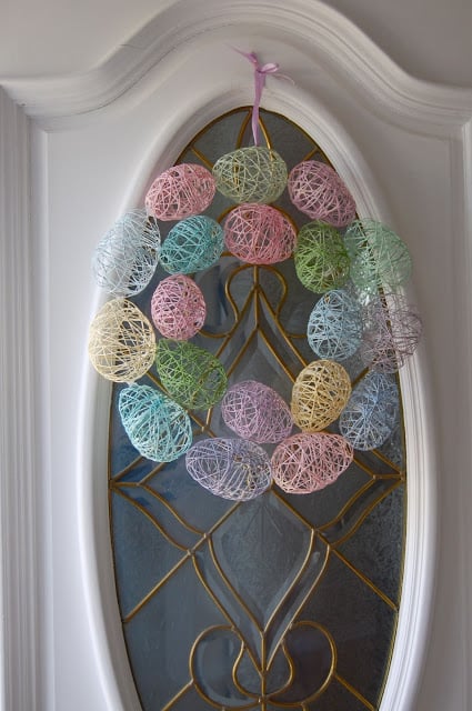 Easter Egg Wreath