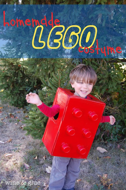 Begrænset i stedet Afvige Easy Lego Halloween Costume for Kids - Simple Joy