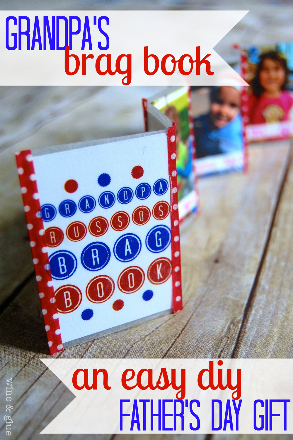 Download Grandpa S Brag Book Diy Father S Day Gift Simple Joy