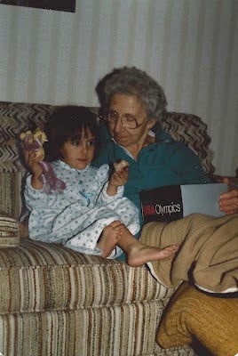 Grandma and me